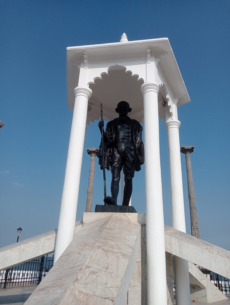 Gandhi’s Statue, Pondicherry