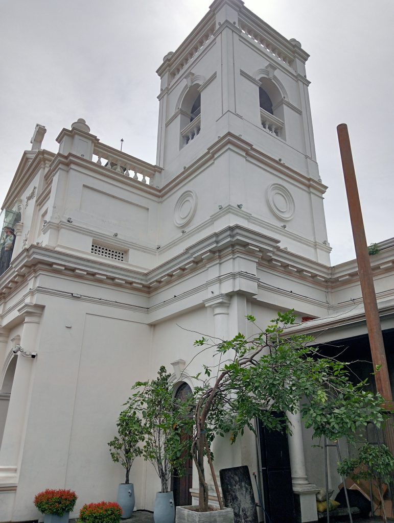 St Anthony's Church and Shrine. A classical dutch catholic church but also the site of one of the bombings in 2019